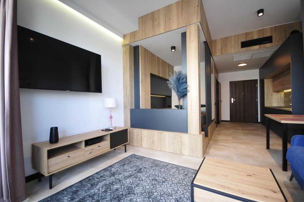 Apartament Flaming Hanza Tower Szczecin Eksteriør bilde